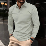 Ethan™ | Comfortable Long Sleeve Polo