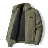 Marko | Cord Jacket with Fleece Lining