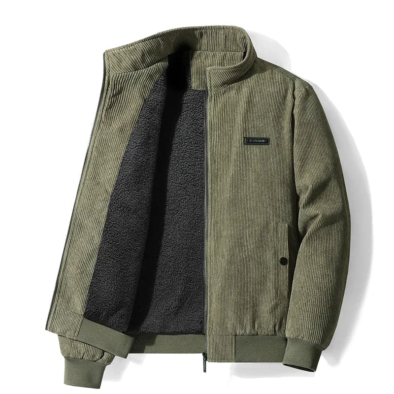 Marko | Cord Jacket with Fleece Lining