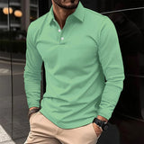 Ethan™ | Comfortable Long Sleeve Polo
