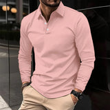 Ethan™ | Comfortable Long Sleeve Polo