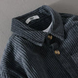 Viktor | Long Sleeve Shirt Made of Ribbed Velvet