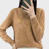 Butterfly – Knitted Sweater with Butterfly Motif