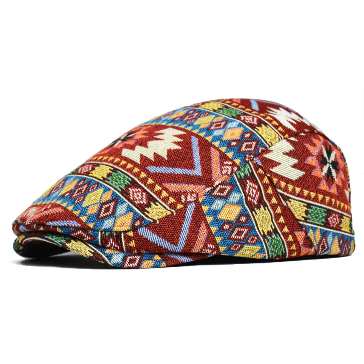 Christian - Colorful Vintage Cap with Brim