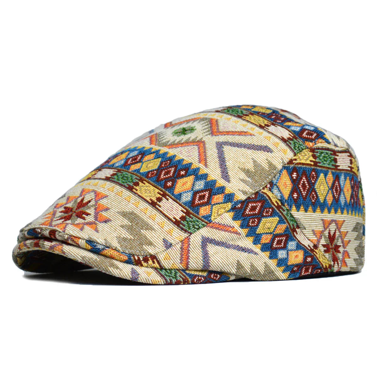 Christian - Colorful Vintage Cap with Brim