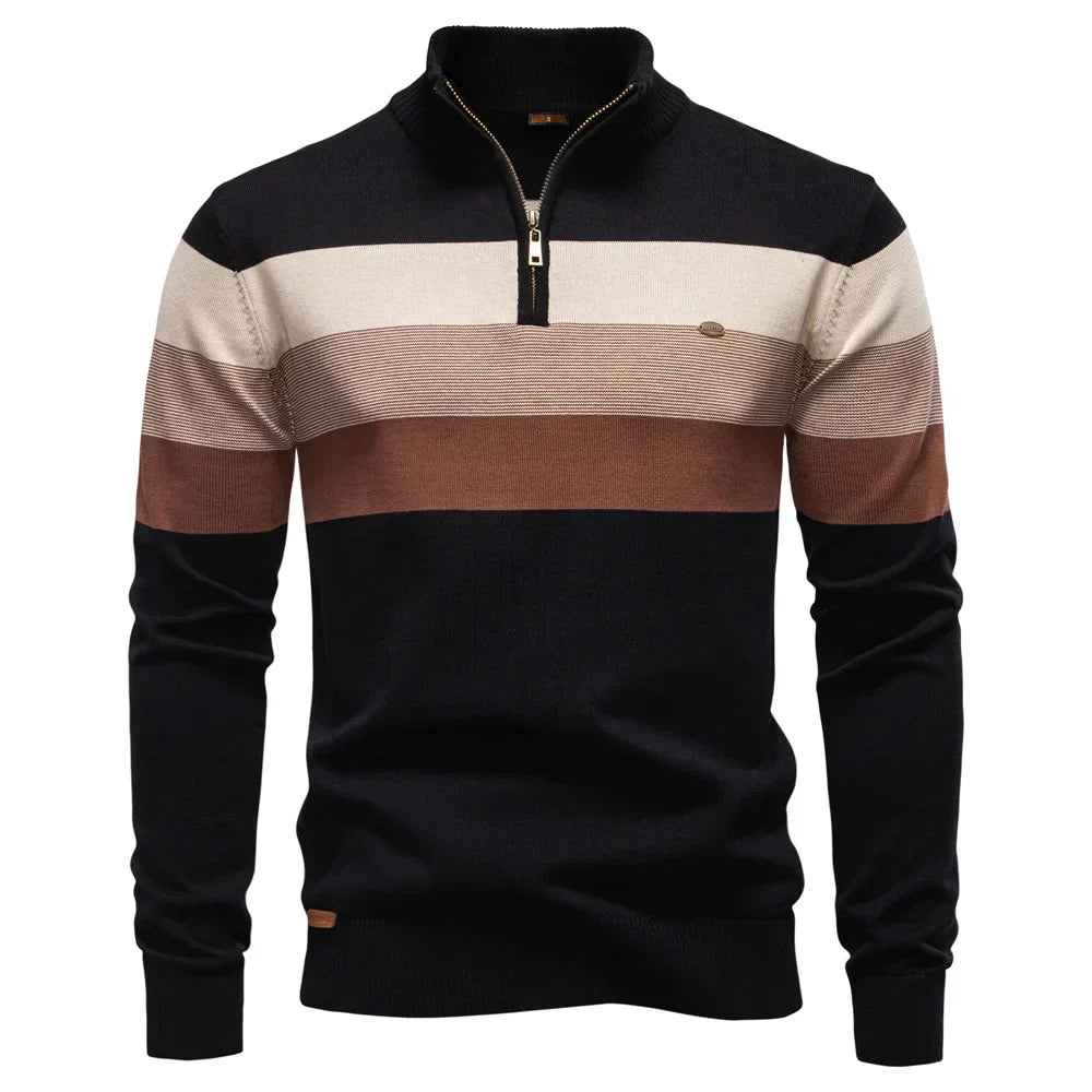 Neuhaus™ | Elegant shirt with a high collar