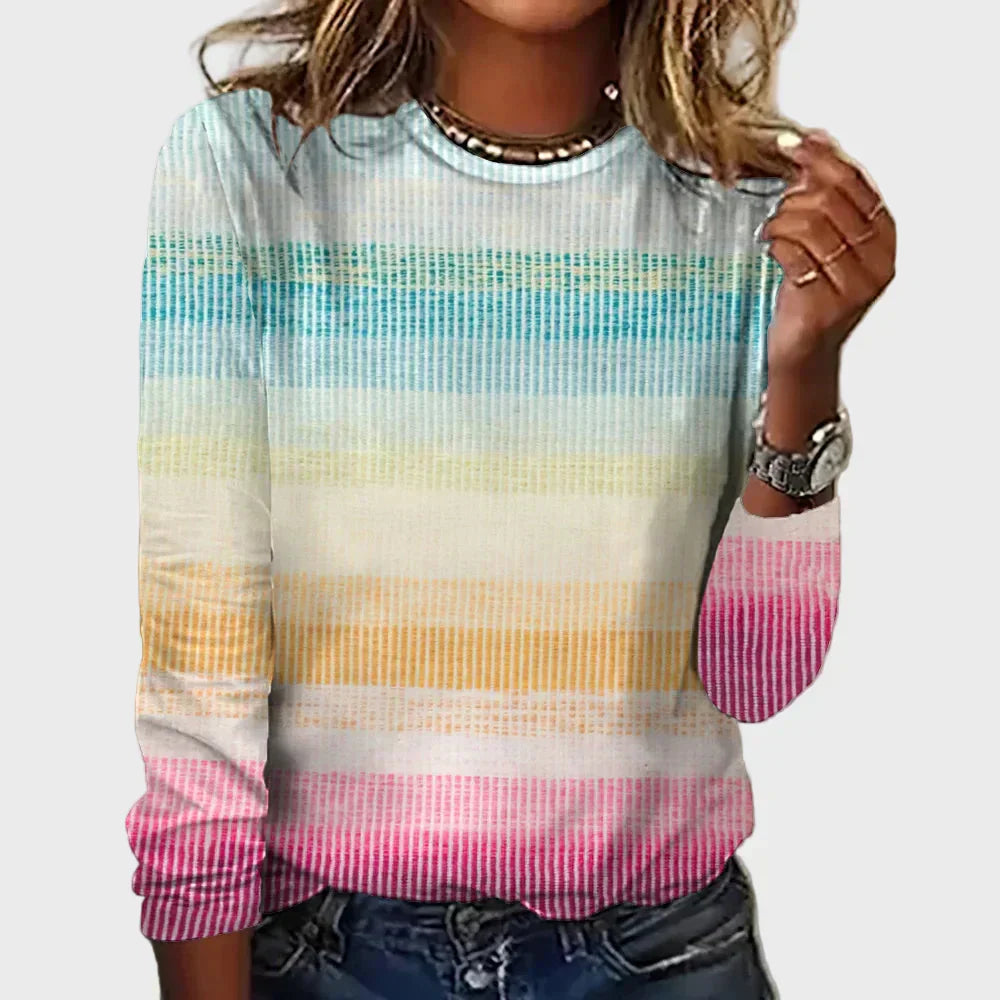 Lisa - Knitted Sweater with Long Sleeves
