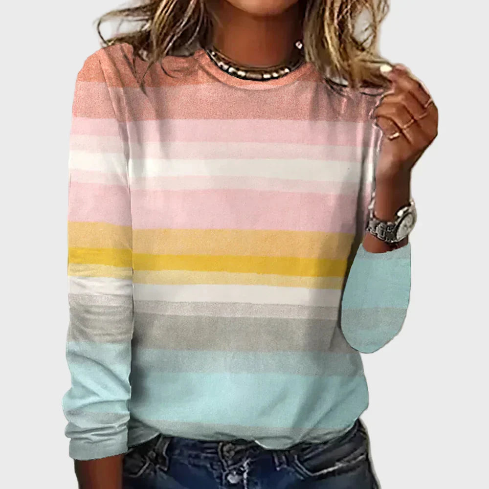 Lisa - Knitted Sweater with Long Sleeves