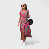 Pink Lily – Boho Chic Dress