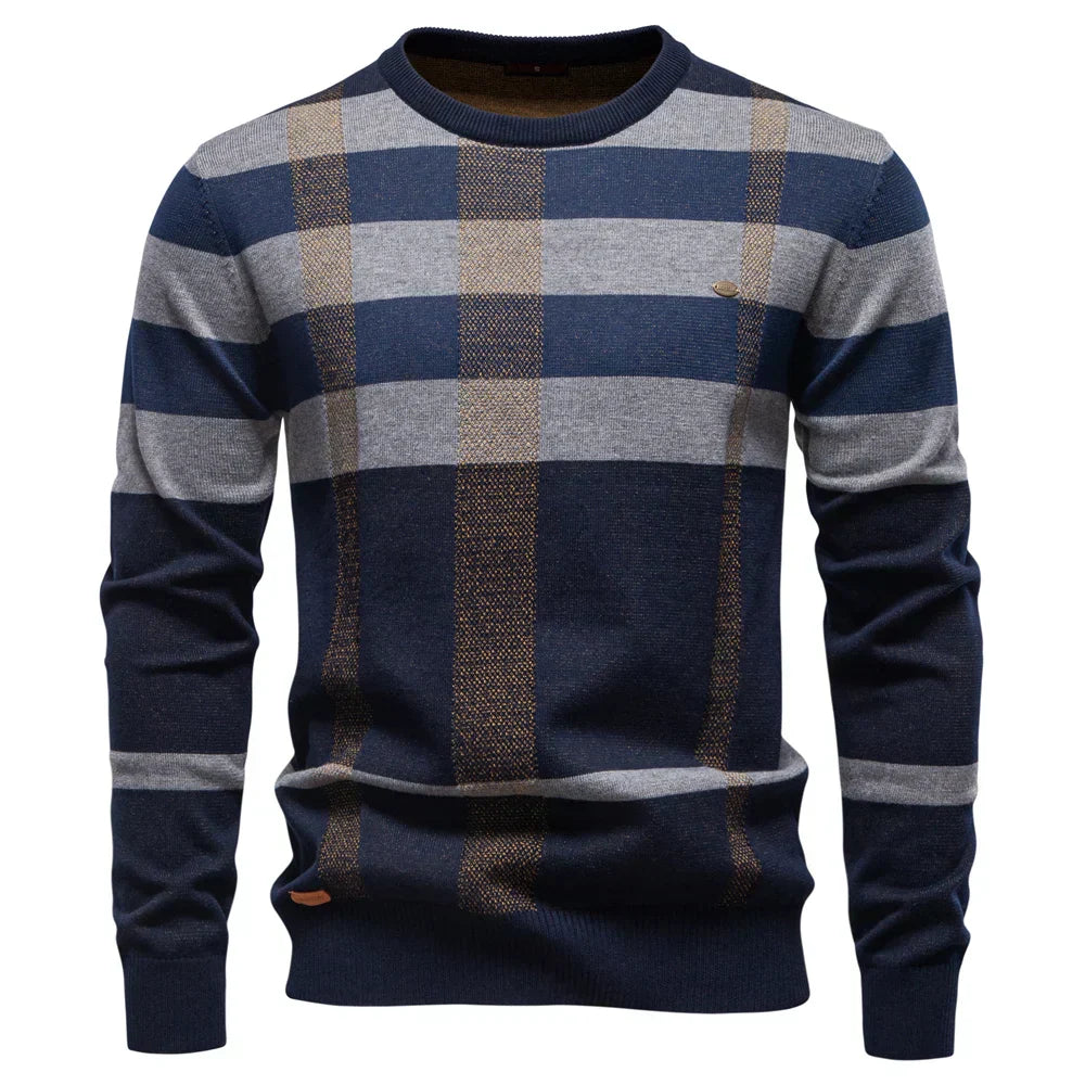 Rosenfeld™ | Men's Diamond Pattern Knit Sweater