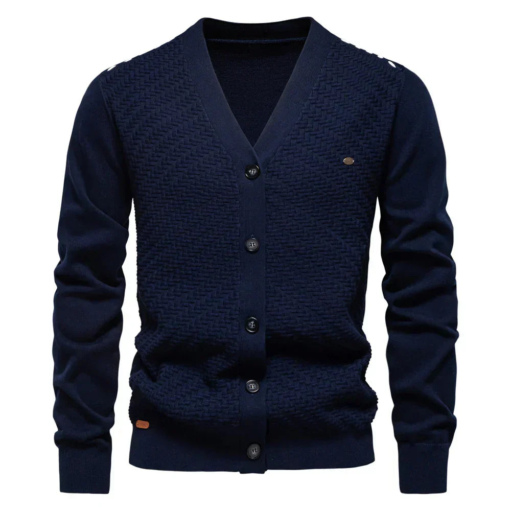 Schneider™ | Men's Double Cardigan with V-Neck