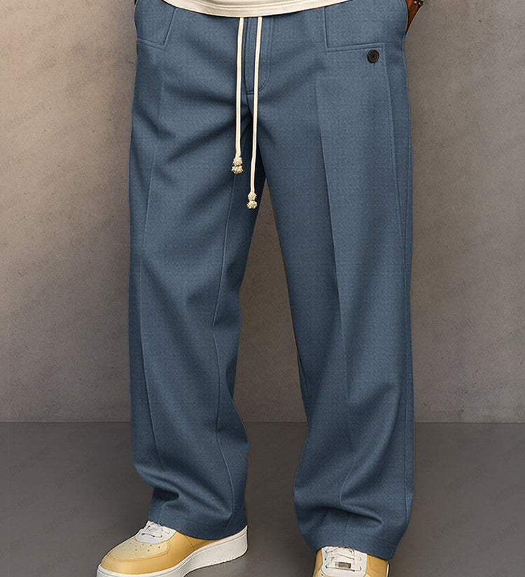 Rinaldo™ | Elegant pants with an urban style and drawstring