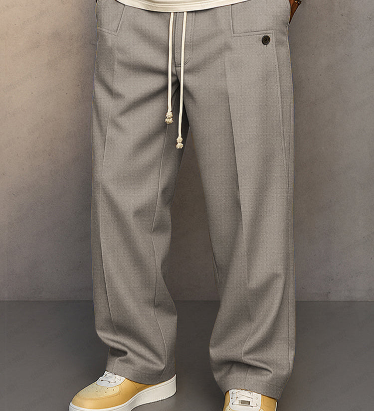 Rinaldo™ | Elegant pants with an urban style and drawstring