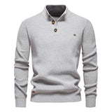 Jäger™ | Men's Sweater with Button Design