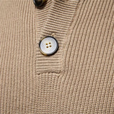Jäger™ | Men's Sweater with Button Design