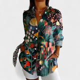 Antonija - T-Shirt with Colorful Pattern