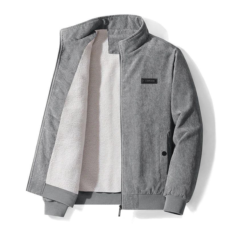 Marko | Cord Jacket with Fleece Lining