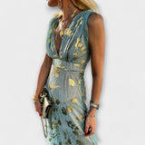 Tatiana - Elegant V-Neck Dress