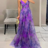 Giselle - Magical Maxi Dress with Floral Print