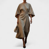 Sandra - Long Dress with Belt