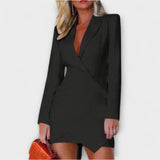 Cláudia – Elegant Blazer Dress for Evening