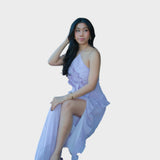 Ema - Long Dress with Ruffles