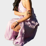 Ema - Long Dress with Ruffles