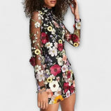 Dolores – Dress with Floral Pattern