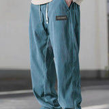 Men's Corduroy Pants – Comfortable Fit with Elastic Waistband