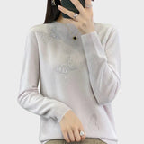 Butterfly – Knitted Sweater with Butterfly Motif