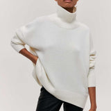 Katrielle - Comfortable Sweater with High Collar