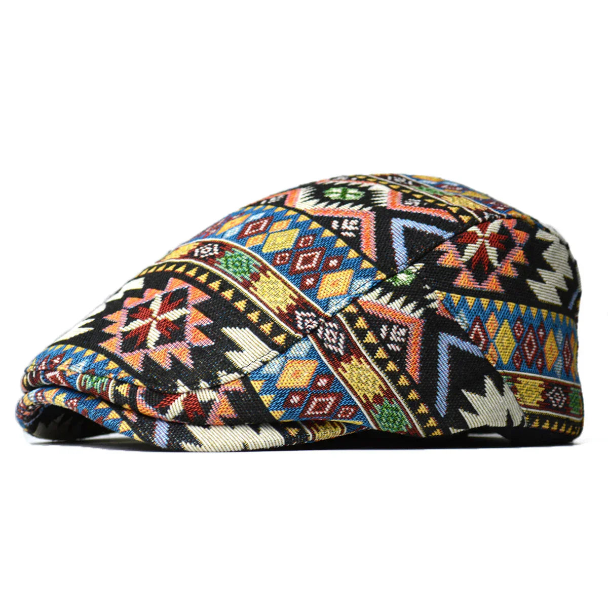 Christian - Colorful Vintage Cap with Brim