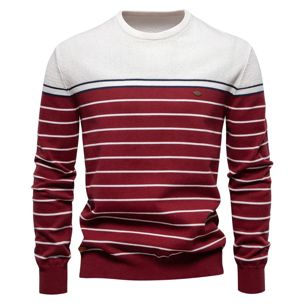 Wagenfeld™ | Sweater with Stripes