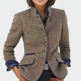 Elegant Short Blazer with Pockets