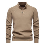 Jäger™ | Men's Sweater with Button Design