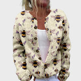 Elegant Knitted Vest with Patterns