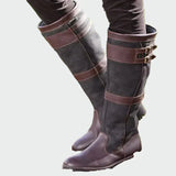 Aria – retro leather boots for everyday style