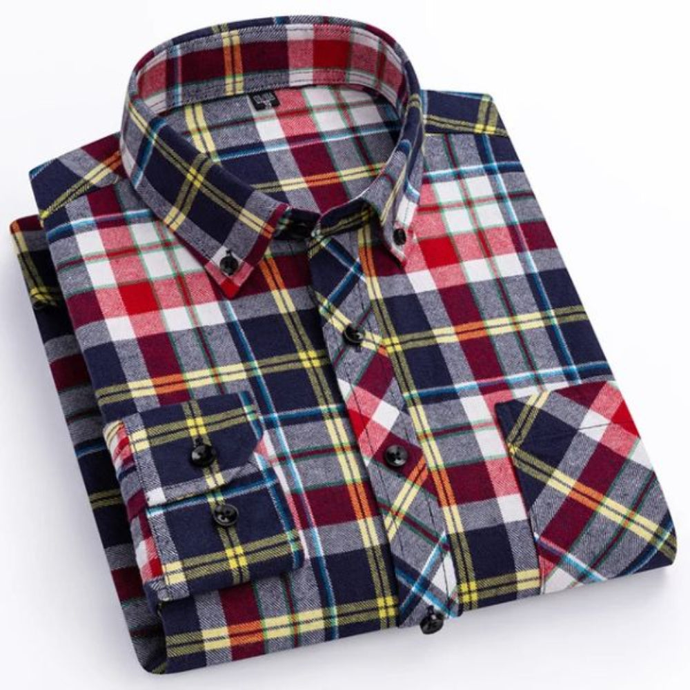 Roman™ | Checked Polo Shirt for Men