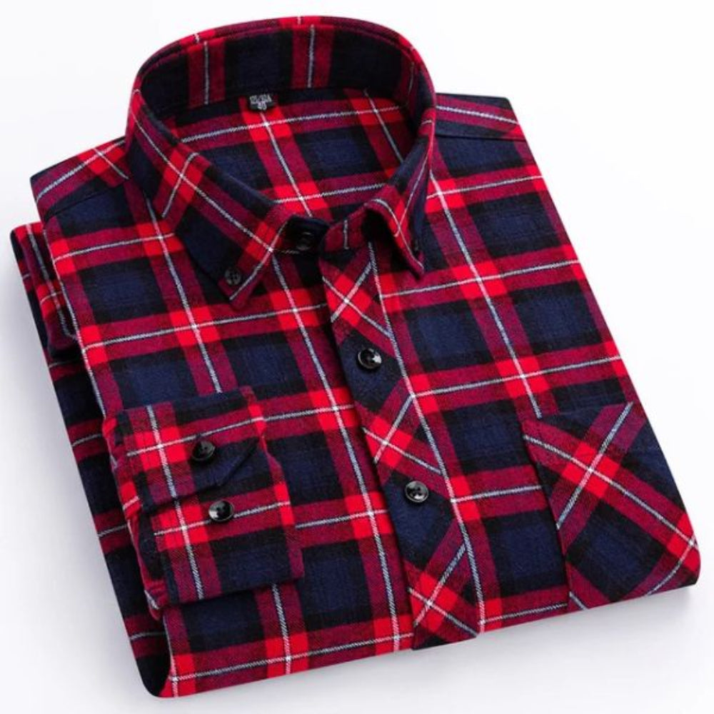 Roman™ | Checked Polo Shirt for Men