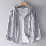 Julija - Hooded Cotton Blouse