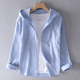 Julija - Hooded Cotton Blouse