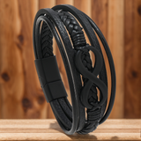 Infinity - Leather Bracelet