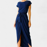 Clarissa - Midi Dress with Side Slit