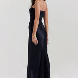 Emily - Maxi Dress Draped Without Straps