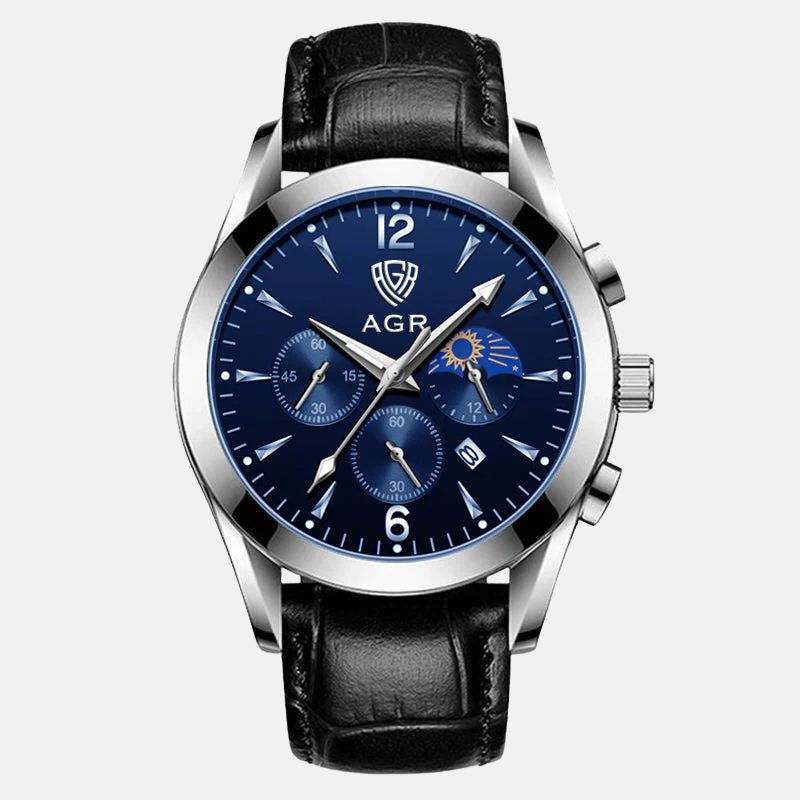 Luxury watch with a handmade strap