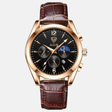 Luxury watch with a handmade strap