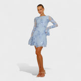 Julia - Dress with Floral Charm