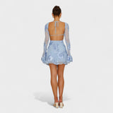 Julia - Dress with Floral Charm