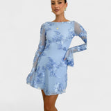 Julia - Dress with Floral Charm