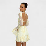 Julia - Dress with Floral Charm